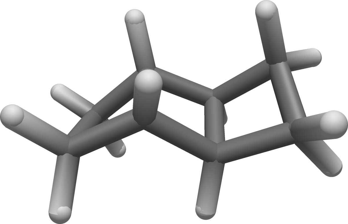 Modelo molecular tridimensional