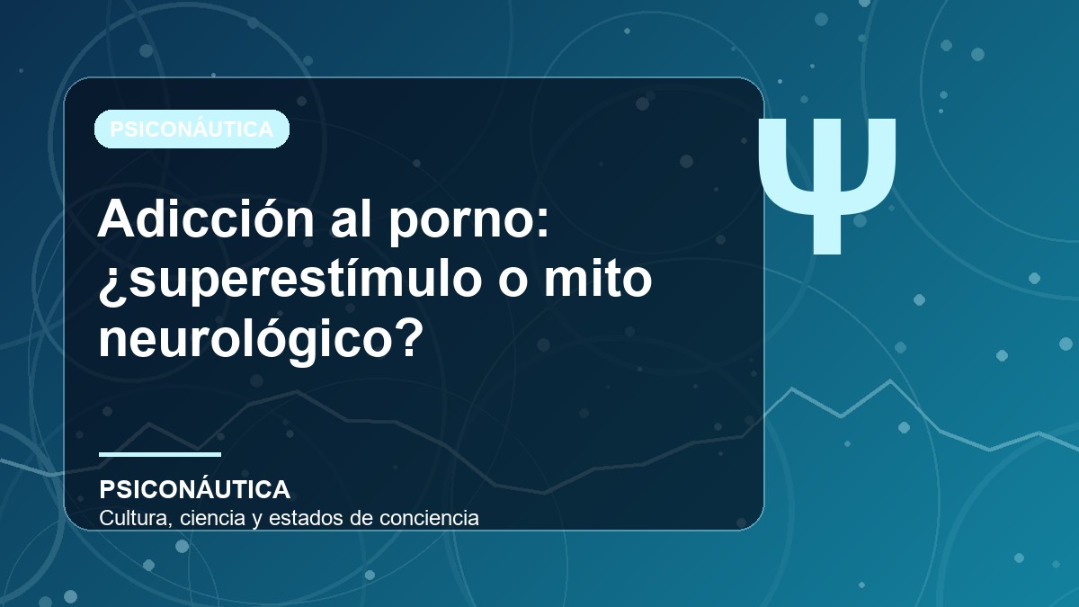 Imagen editorial de Adicción al porno: ¿superestímulo o mito neurológico?