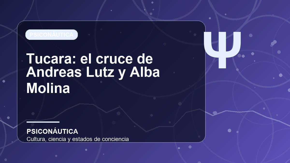 Imagen editorial de Tucara: el cruce de Andreas Lutz y Alba Molina