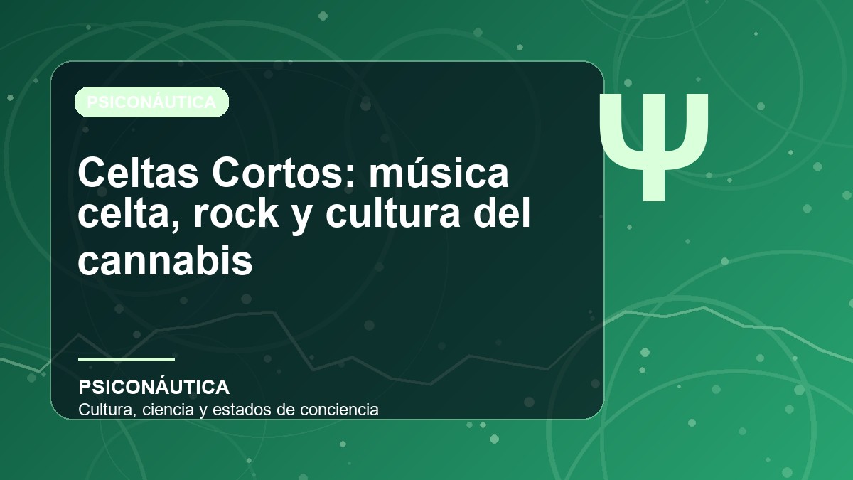 Imagen editorial de Celtas Cortos: música celta, rock y cultura del cannabis