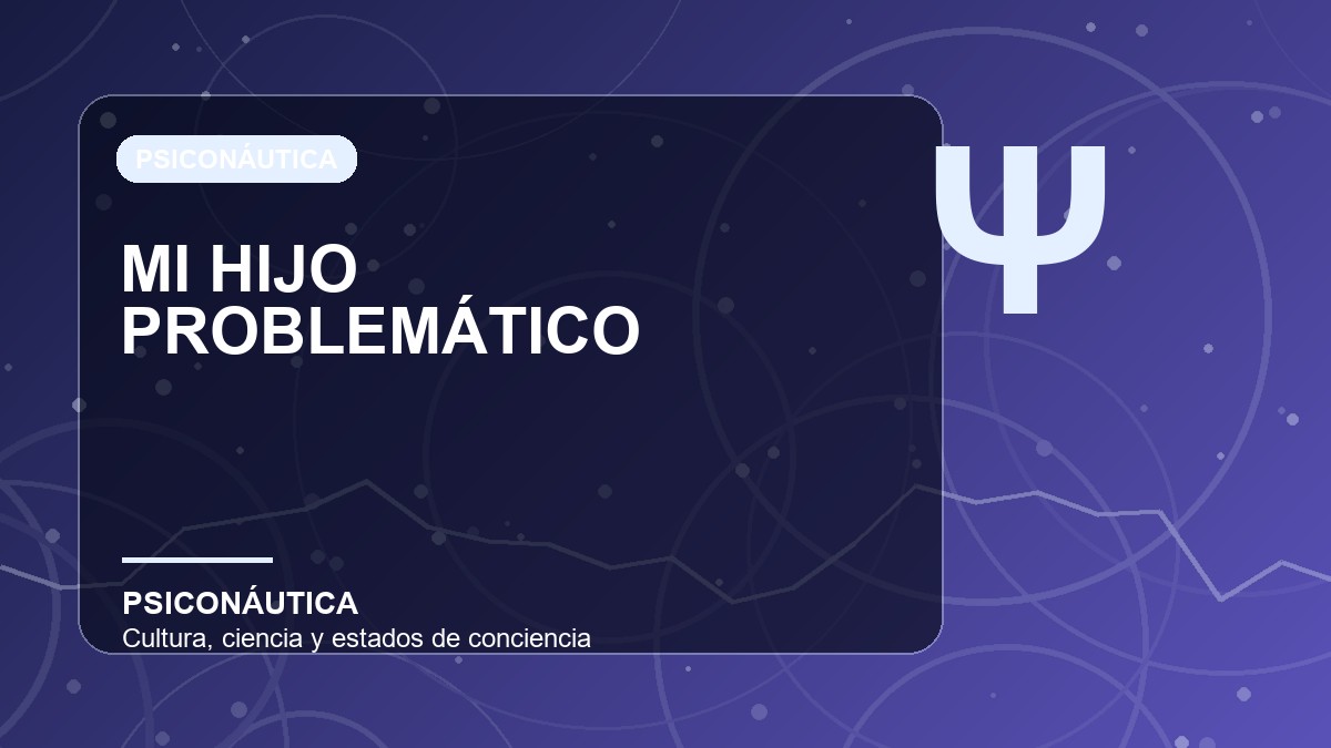 Imagen editorial de MI HIJO PROBLEMÁTICO